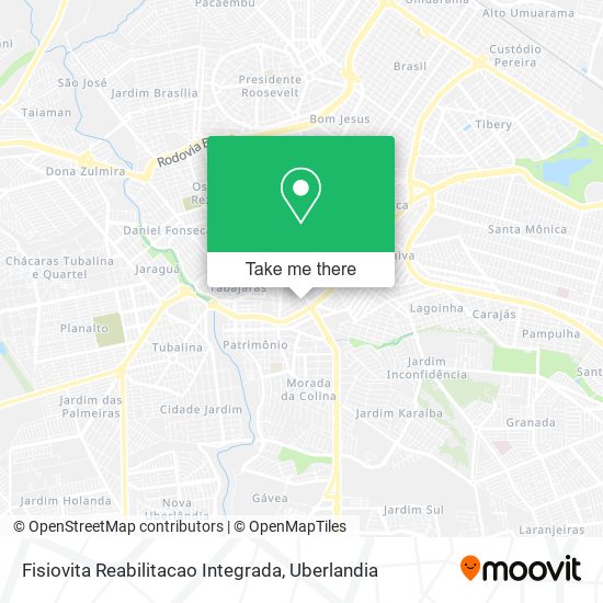 Fisiovita Reabilitacao Integrada map