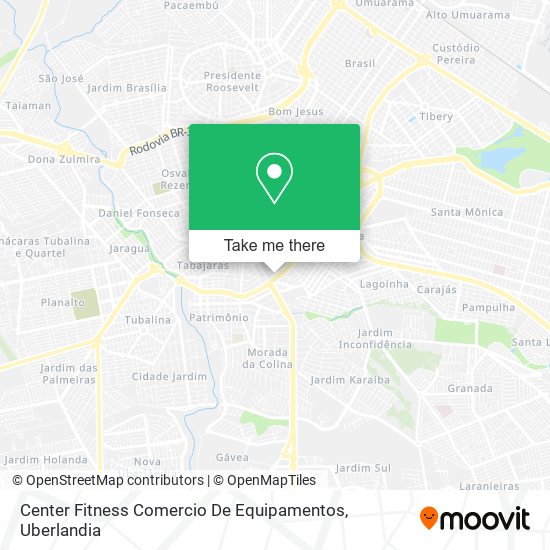 Center Fitness Comercio De Equipamentos map