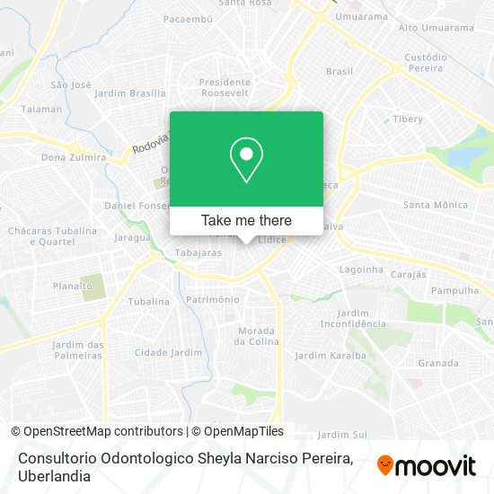 Consultorio Odontologico Sheyla Narciso Pereira map