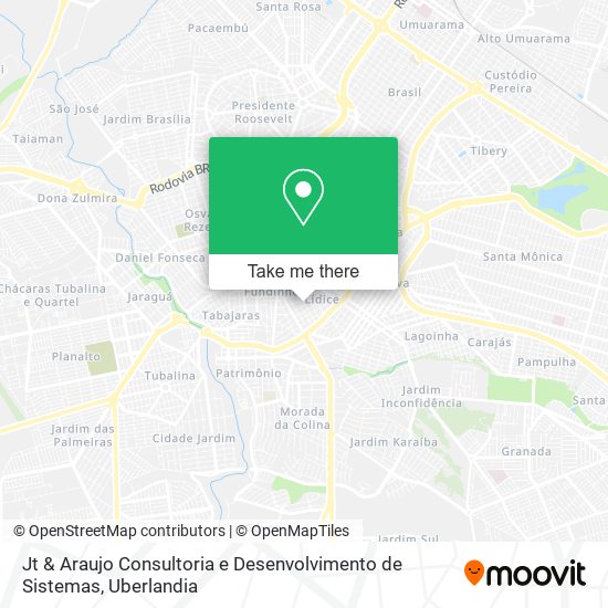 Jt & Araujo Consultoria e Desenvolvimento de Sistemas map