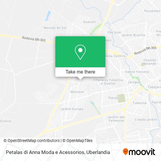 Petalas di Anna Moda e Acessorios map