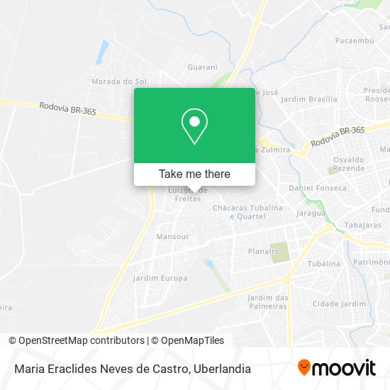 Maria Eraclides Neves de Castro map