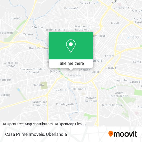 Mapa Casa Prime Imoveis