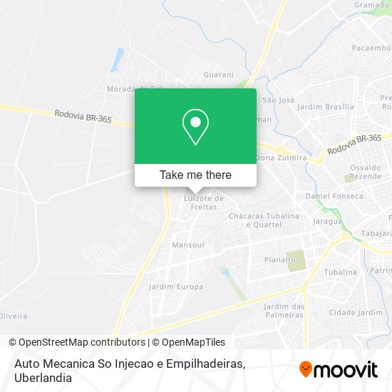 Auto Mecanica So Injecao e Empilhadeiras map