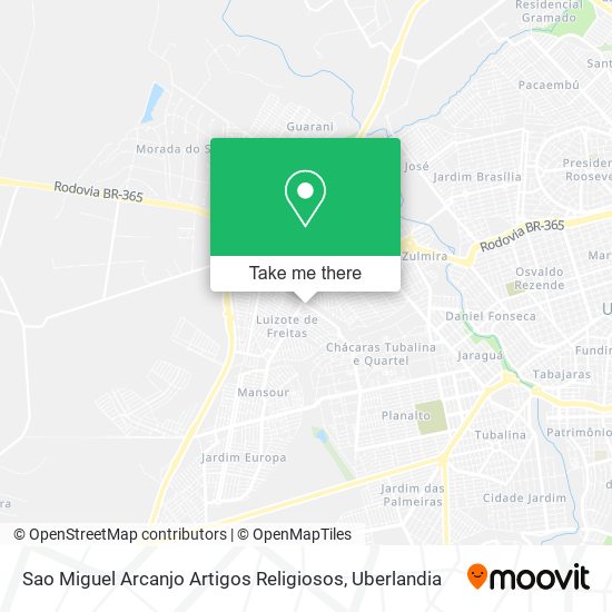 Sao Miguel Arcanjo Artigos Religiosos map