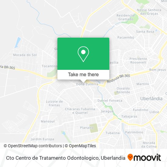 Cto Centro de Tratamento Odontologico map