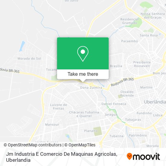 Jm Industria E Comercio De Maquinas Agricolas map