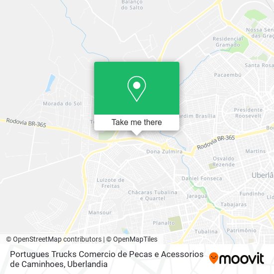 Portugues Trucks Comercio de Pecas e Acessorios de Caminhoes map