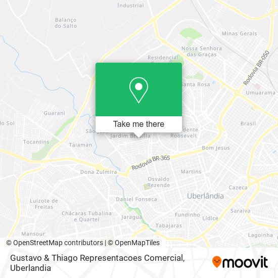 Gustavo & Thiago Representacoes Comercial map