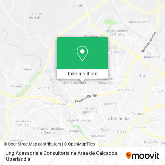 Jng Acessoria e Consultoria na Area de Calcados map