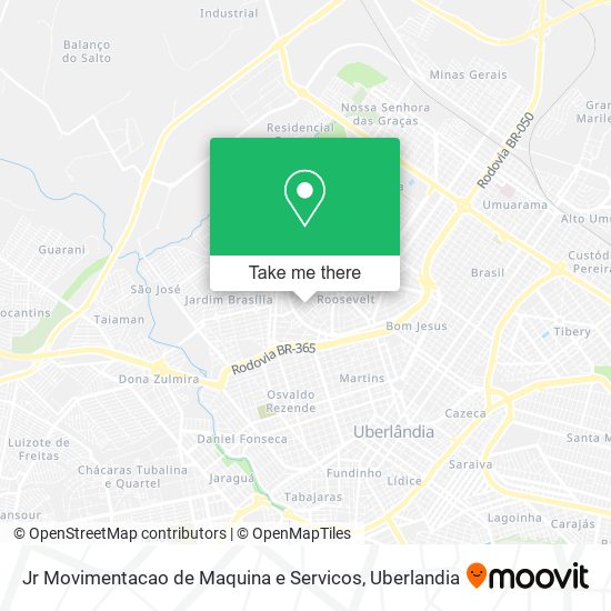 Jr Movimentacao de Maquina e Servicos map