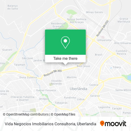 Mapa Vida Negocios Imobiliarios Consultoria