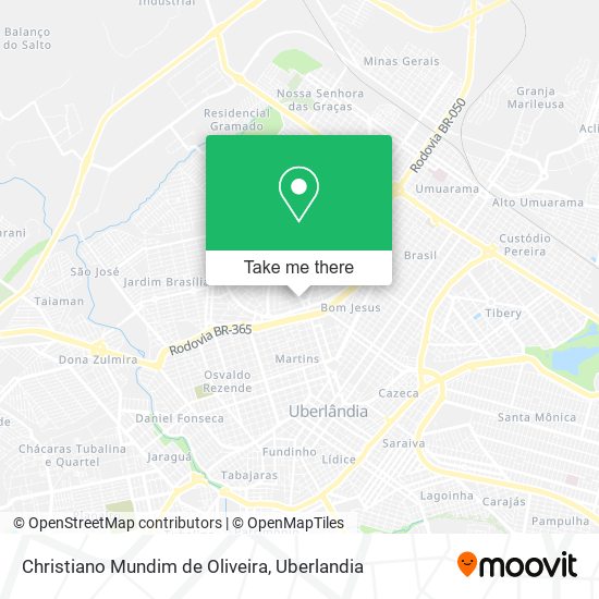 Christiano Mundim de Oliveira map