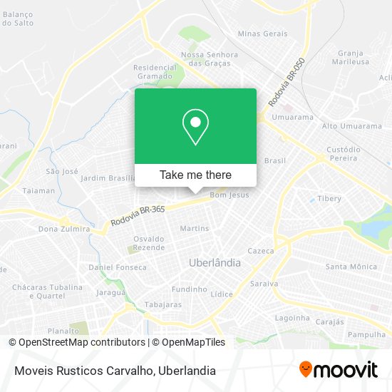 Mapa Moveis Rusticos Carvalho