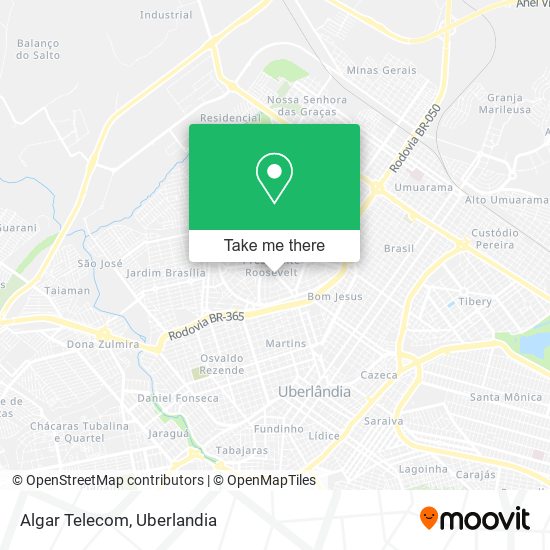 Algar Telecom map