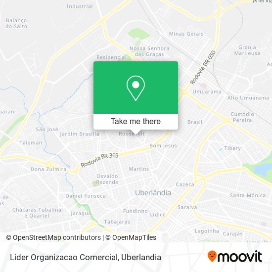 Lider Organizacao Comercial map