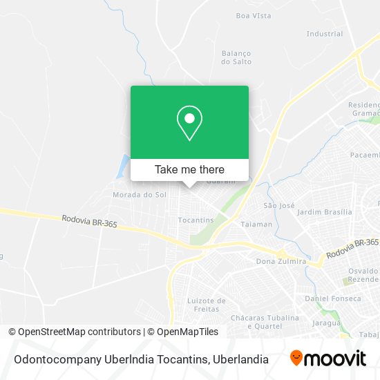 Mapa Odontocompany Uberlndia Tocantins