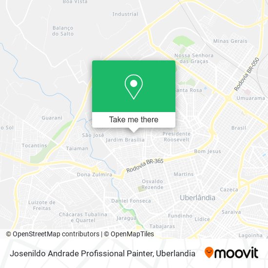 Josenildo Andrade Profissional Painter map