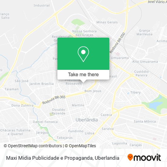 Maxi Midia Publicidade e Propaganda map