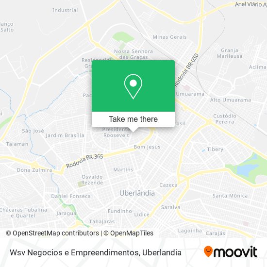 Mapa Wsv Negocios e Empreendimentos