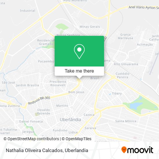 Nathalia Oliveira Calcados map