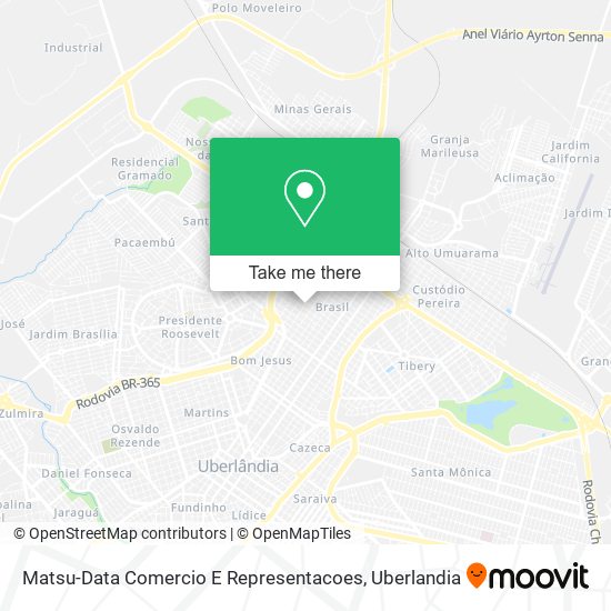 Matsu-Data Comercio E Representacoes map