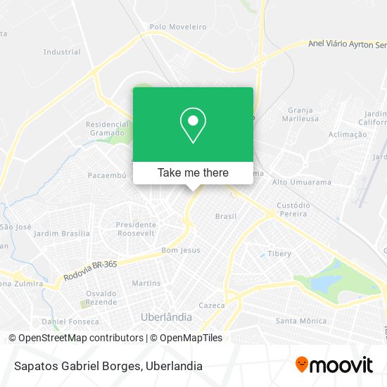 Sapatos Gabriel Borges map