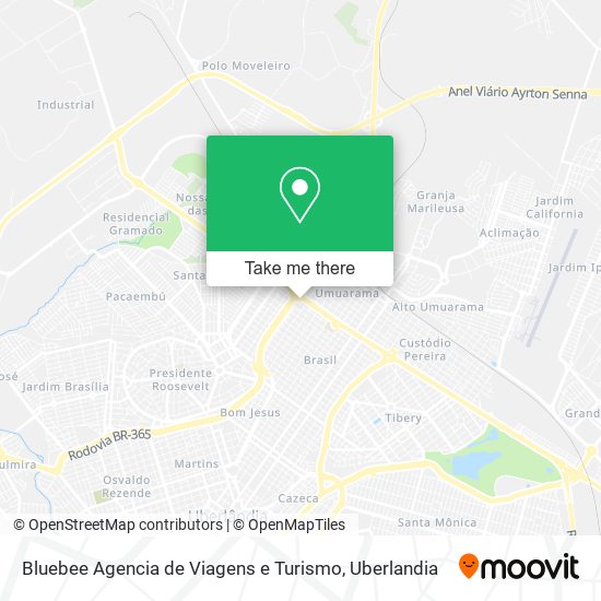 Bluebee Agencia de Viagens e Turismo map