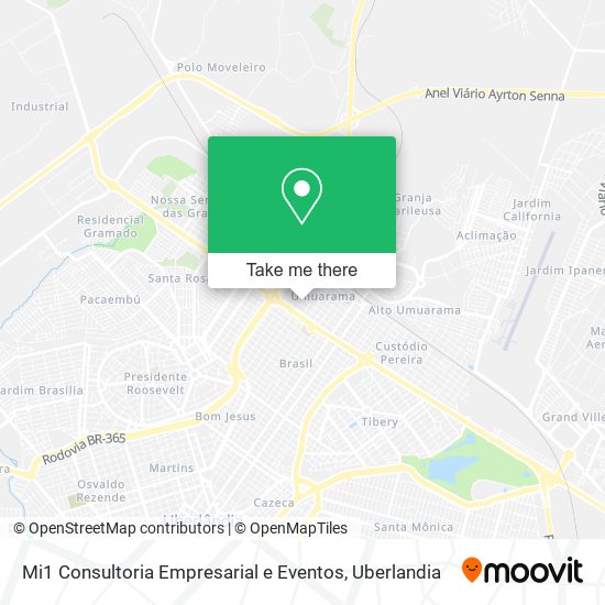 Mapa Mi1 Consultoria Empresarial e Eventos