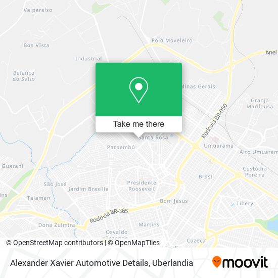 Alexander Xavier Automotive Details map