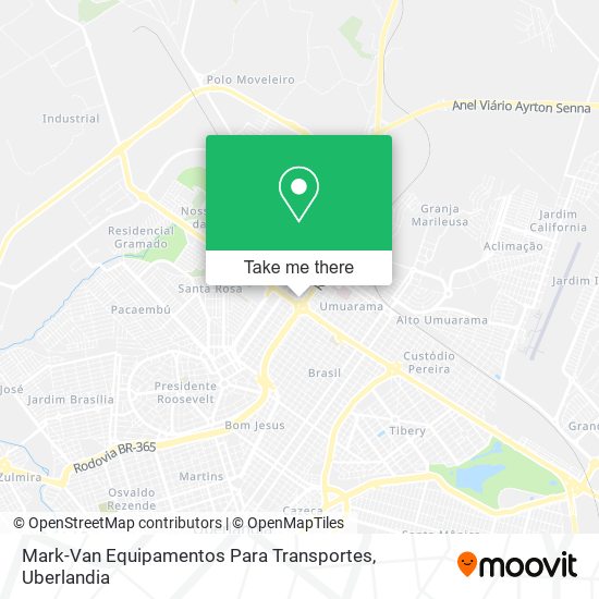 Mapa Mark-Van Equipamentos Para Transportes