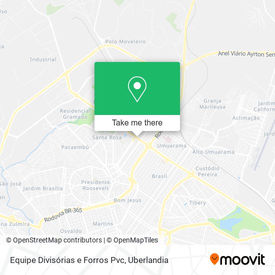 Equipe Divisórias e Forros Pvc map