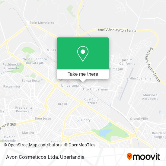 Avon Cosmeticos Ltda map
