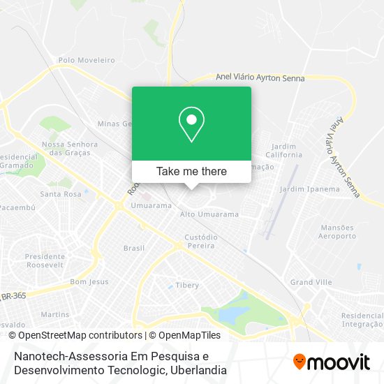 Nanotech-Assessoria Em Pesquisa e Desenvolvimento Tecnologic map