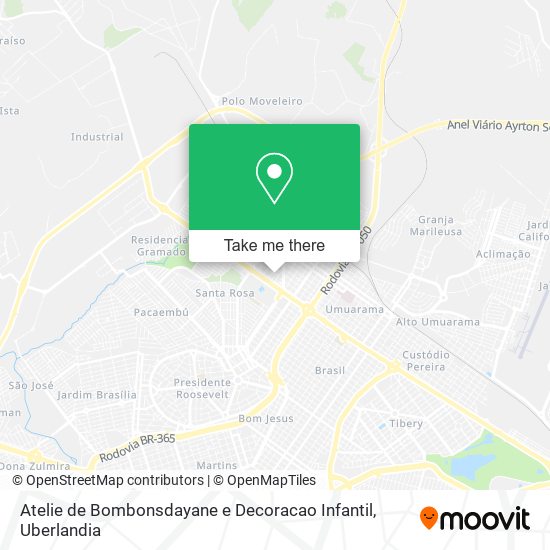 Atelie de Bombonsdayane e Decoracao Infantil map