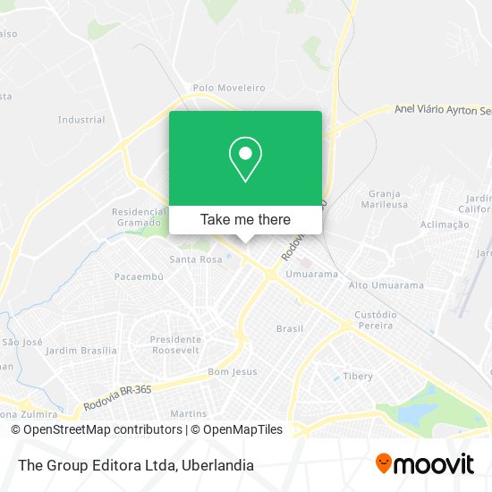 Mapa The Group Editora Ltda