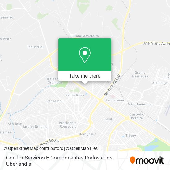 Condor Servicos E Componentes Rodoviarios map