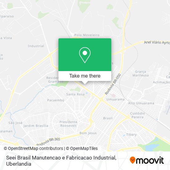 Seei Brasil Manutencao e Fabricacao Industrial map