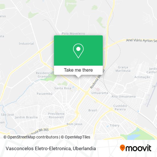 Mapa Vasconcelos Eletro-Eletronica