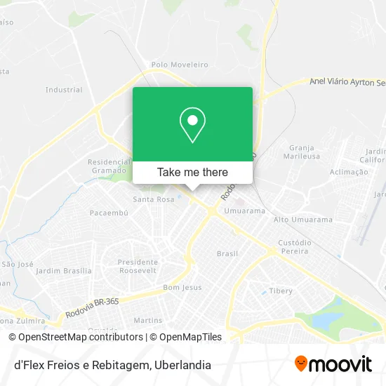 d'Flex Freios e Rebitagem map