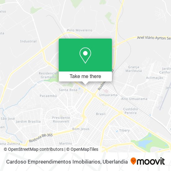 Cardoso Empreendimentos Imobiliarios map