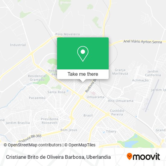 Cristiane Brito de Oliveira Barbosa map