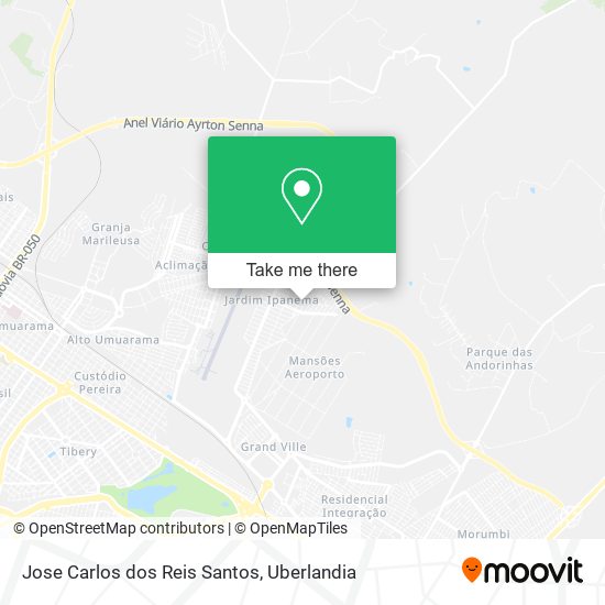 Mapa Jose Carlos dos Reis Santos