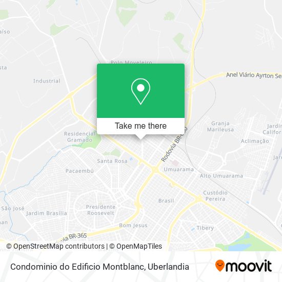 Condominio do Edificio Montblanc map