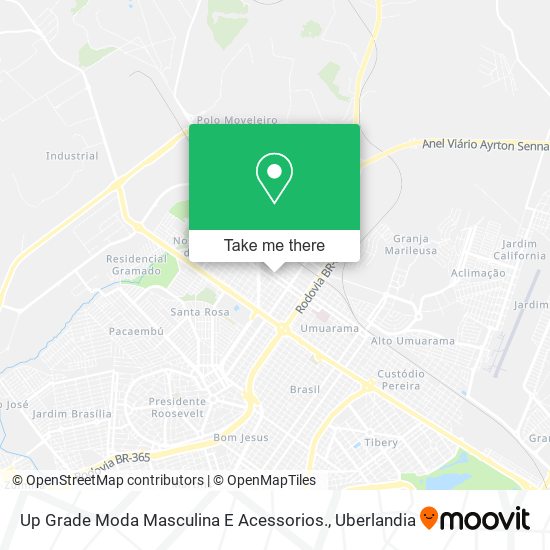 Up Grade Moda Masculina E Acessorios. map