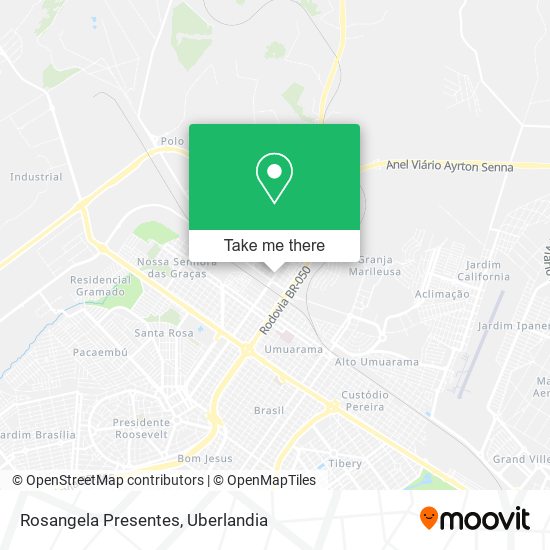 Rosangela Presentes map