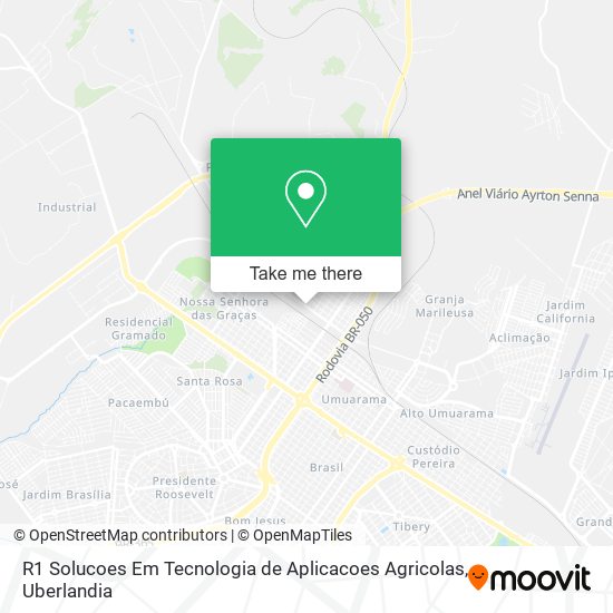 R1 Solucoes Em Tecnologia de Aplicacoes Agricolas map