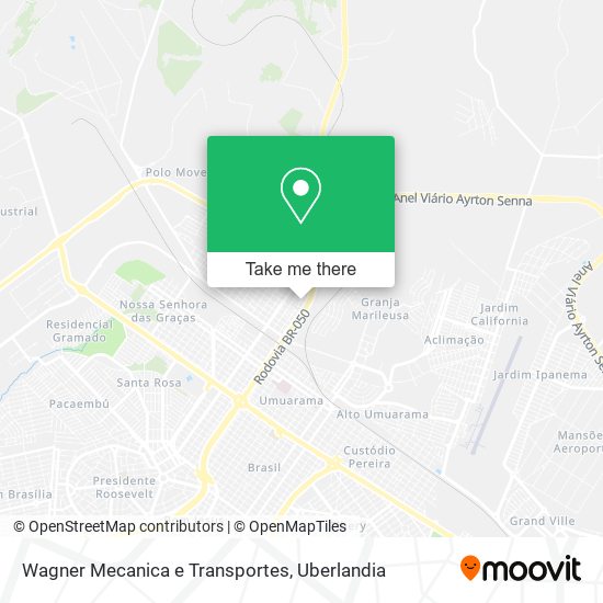 Mapa Wagner Mecanica e Transportes