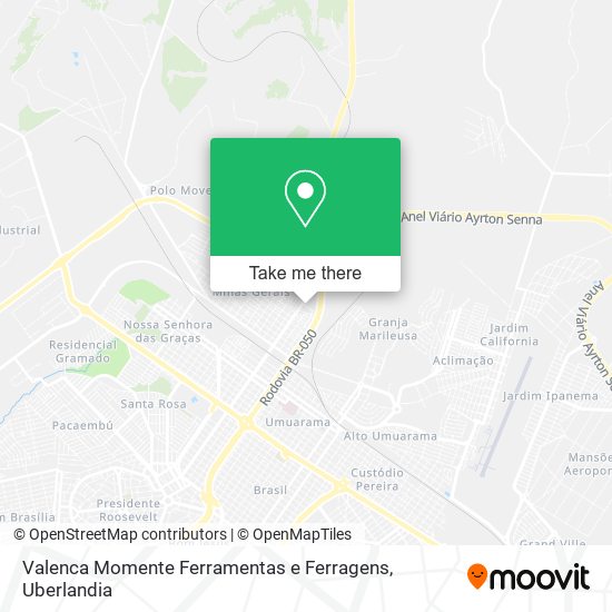 Mapa Valenca Momente Ferramentas e Ferragens