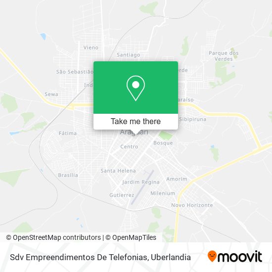 Mapa Sdv Empreendimentos De Telefonias